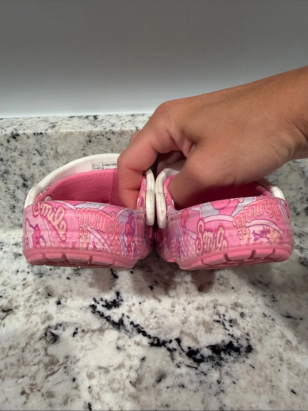 Sanrio Hello Kitty and Friends Character Closed Toe Crocs- Girls C7